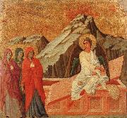 Duccio di Buoninsegna The Holy Woman at the Sepulchre USA oil painting artist